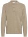 Casual Friday Polo Ingmar Lange Mouw Katoen Heren XL Roasted Cashew Melange