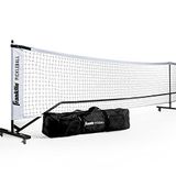 Franklin Sports Officieel draagbaar Pickleball-net van 6,71 m met wielen