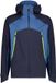 CMP Waterdichte jas met capuchon voor heren, polyester, zwartblauw, maat 58