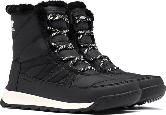 Sorel Whitney II Short Lace WP Dames Winterboots - Zwart - Maat 38