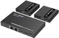 PremiumCord HDMI 1-2 splitter + extender via CAT6/6a/7, Ultra HD 4K @30Hz bij 70m, metalen behuizing, 2 ontvangers met voedingen, Dolby TrueHD, 3D, EDID, CEC, HDCP2.2
