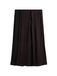 The Set Broek donkerbruin / zwart