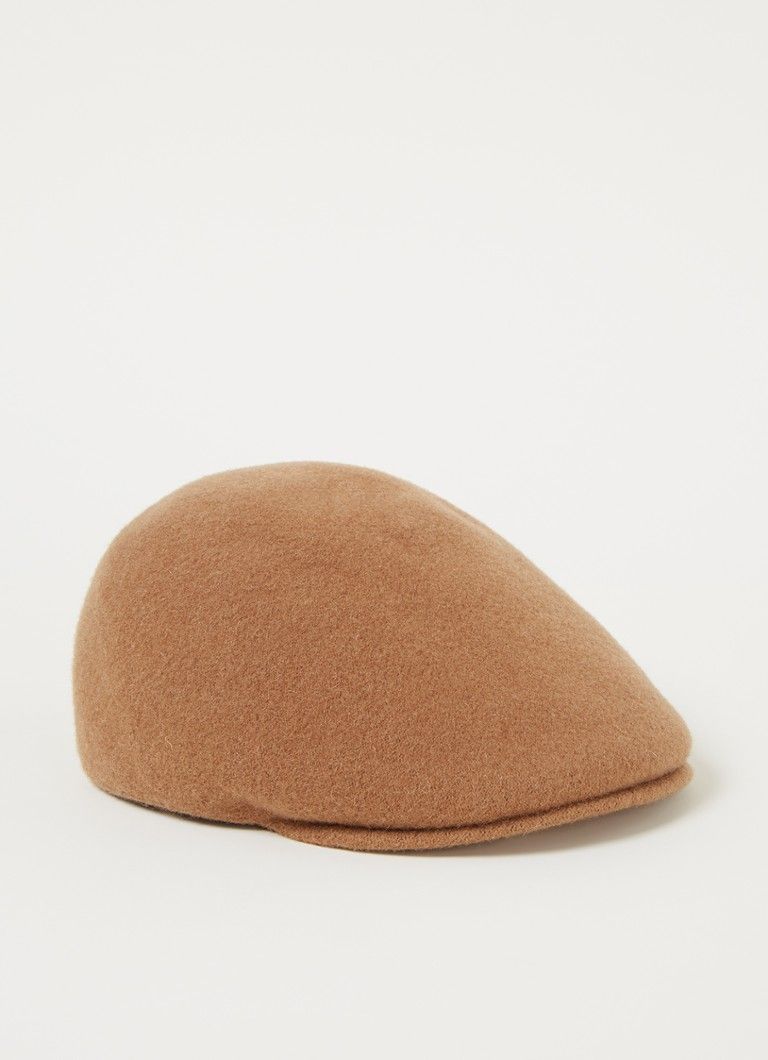 Kangol Flat Cap in Wool Blend