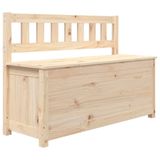 vidaXL Bankje - Massief Grenenhout - 110x41x76,5 cm