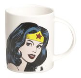 Excelsa Super Helden Mok Wonder Woman 8,9 x 8,9 x 9 cm Bianco