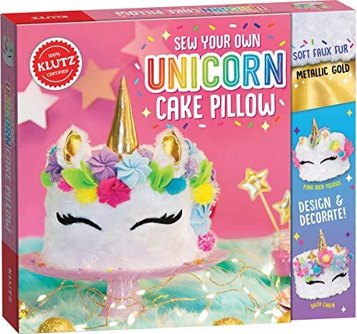 KLUTZ BOOKS Sew Your Own Unicorn Cake Pillow (Klutz)