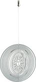 Nature's MelodyWagner Design NATURE'S MELODY Cosmo Spinner - ca. 5 / 12 cm, Sun Face, Zilver