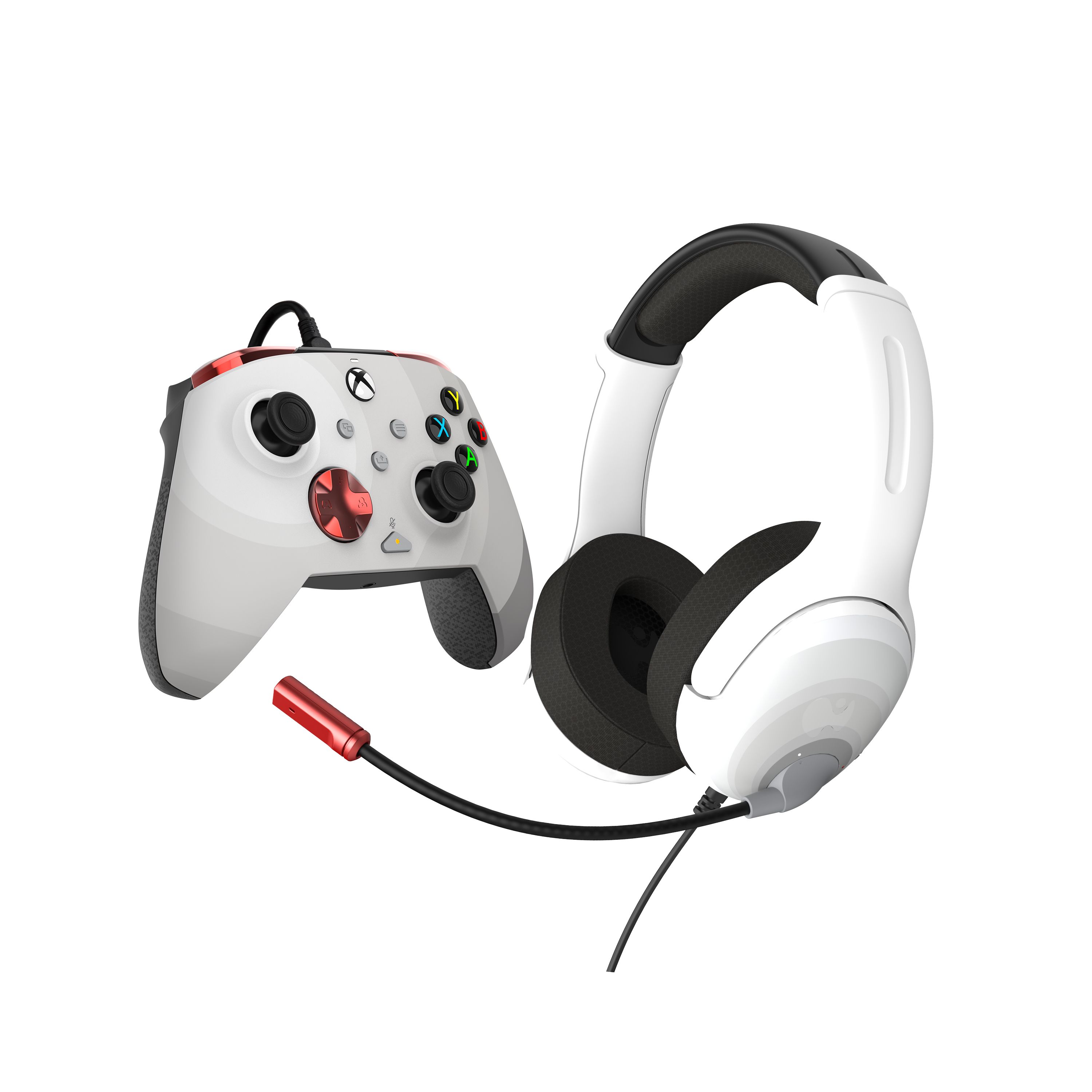 PDP Rematch Advanced Wired Controller - Red/White - PC, Xbox Series X/S, Xbox One