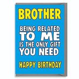 Brother Verjaardagskaart Funny C603