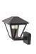 Rabalux PARAVENTO Éclairage mural extérieur E27 40 W Noir Aluminium IP44