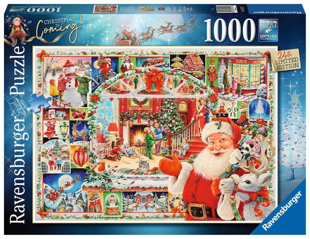 Ravensburger Christmas Is Coming! Puzzel (1000 stukjes)