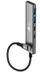 Goobay 76563 hub USB Type-C 5000 Mbit/s Gris