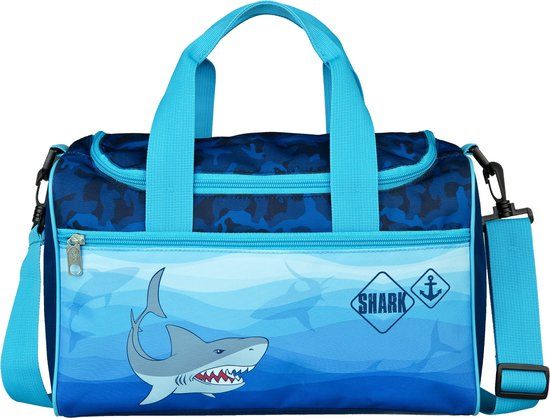 Shark Gymtas / Sporttas Polyester Multi Colour Kinderen Unisex