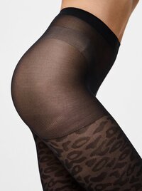 PIECES PCRABINE TIGHTS NOOS - Zwart - Dames - Sokken