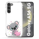 Cokitec Samsung Galaxy A56 5G Animal Koala Cœur Versterkte hoes
