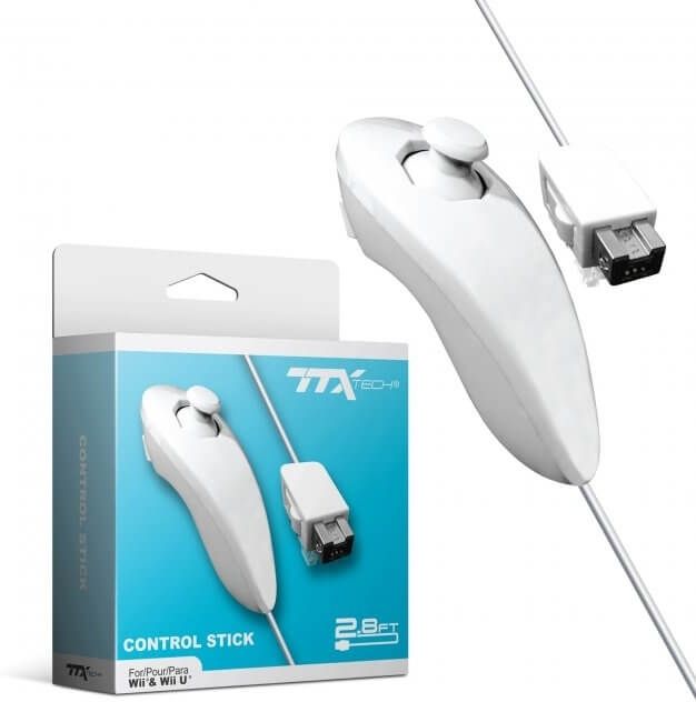 TTX Tech Control Stick - Nintendo Wii - White
