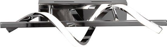 BES LED Trion Annabel - LED Wandlamp - 8.5W - 4000K - Dimbaar - Chroom - Metaal