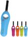 Ger Import 8x Briquet rechargeable / briquet barbecue 18 cm coloré