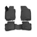 OMAC 3209444 Jeu de tapis de sol ETP (élastomère thermoplastique), noir