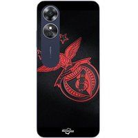Oppo Etui SLB BENFICA ZWARTE ACHTERGROND Maniacase