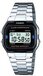 Casio A163WA-1QES Retro Horloge - Zwart/Zilver - Digitaal - Heren