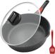 Unyqoos® Grote braadpan met antiaanbaklaag en afneembare handgreep