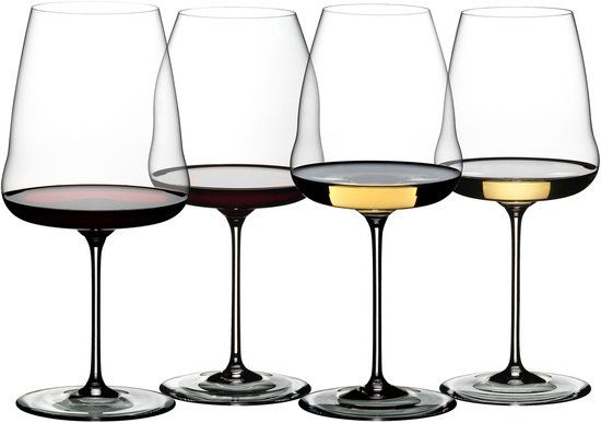 Riedel Winewings Wijnglazen Set - Cabernet, Pinot Noir, Sauvignon Blanc & Chardonnay - 4 stuks