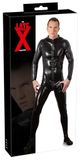 Late The Latex Collection Men's Latex Jumpsuit M Zwart