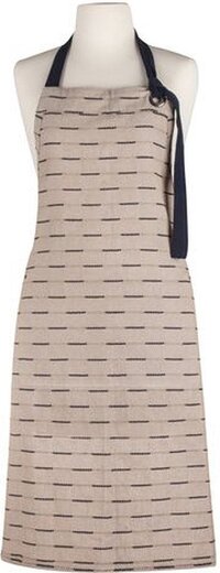 Ladelle Dash Keukenschort - Indigo - Gerecycled Katoen - 70 x 89 cm