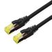 ROLINE 21.15.0750 netwerkkabel Zwart 0,5 m Cat6a S/FTP (S-STP) Rond