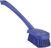 Vikan 4186 Hygiene afwasborstel hard steel 41cm - Paars