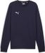 PUMA teamGOAL Casuals Crew Neck Sweat Heren Sporttrui - PUMA Navy-PUMA White