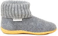 Gottstein Alpine Boot RU Unisex Kinderen Huissloffen Wol Grijs Maat 33