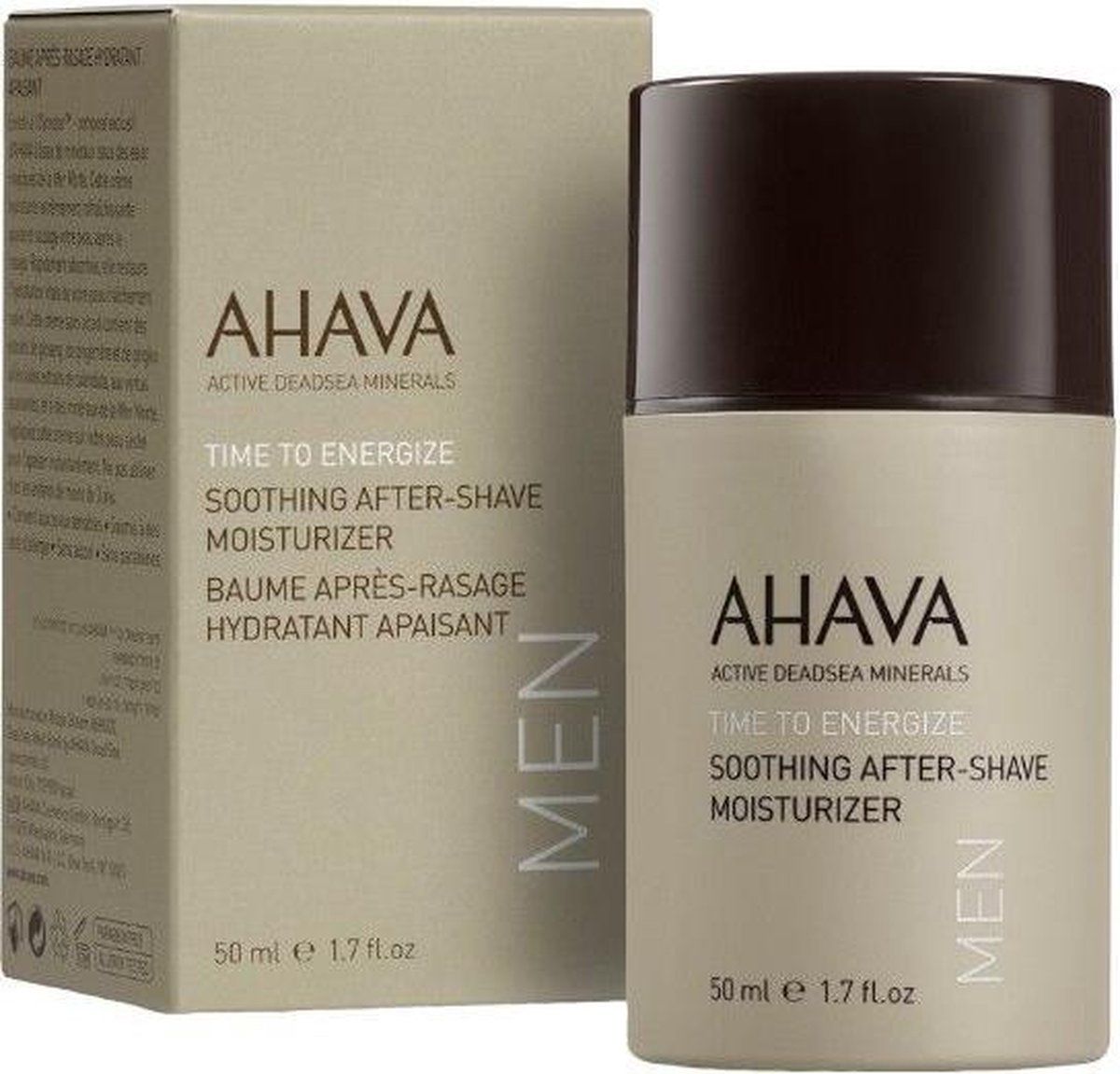 Ahava Men Time to Energize Soothing After Shave Moisturizer - 0697045158294