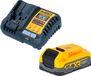 DeWalt DCB 1104 S1 kit de démarrage avec chargeur rapide + 1x batterie Powerstack 18 V 3,5 Ah