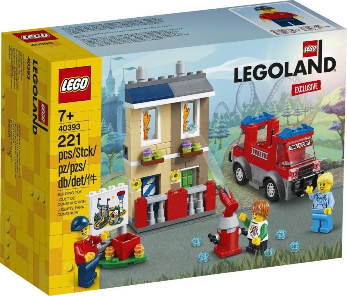 lego Legoland 40393 Brandweerschool