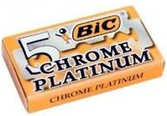 BIC Chrome Platinum Razor Blades 5pcs