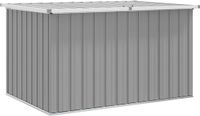 vidaXL Tuinbox 149x99x93 cm Grijs