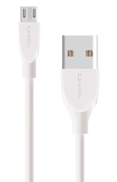 Mobiparts Micro USB to USB Cable 2A 1m White