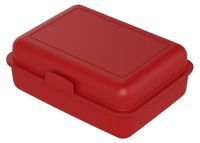Boîte à lunch boîte de conservation – boîte à pain pour enfants avec compartiments et fermeture à clip – sans BPA et fabriqué en Allemagne – boîte à lunch pour l'école et le travail – rouge standard