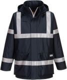 Portwest Bizflame Regen, antistatische en vlamvertragende jas S785 - Marine - L