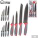 Urban Set de couteaux 4 pièces Acier inoxydable Plastique Antidérapant Multi