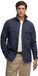 Superdry Chemise Militaire Homme Manches Longues Coton French Navy M