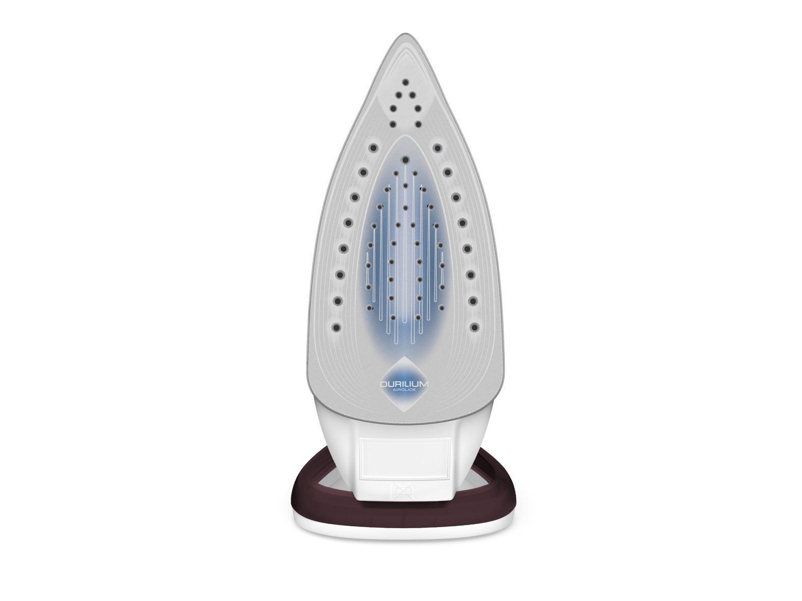 Tefal EasyGliss Plus FV5714 - Dry & Steam Iron - 2400W - Bordeaux/White
