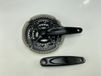 Hulzebos lasco crankset spieloos 28x38x48t 170mm aluminium met cover zilver