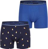 Happy Shorts Trunk Jersey Bier Printopdruk Mannen 95% Katoen, 5% Spandex M
