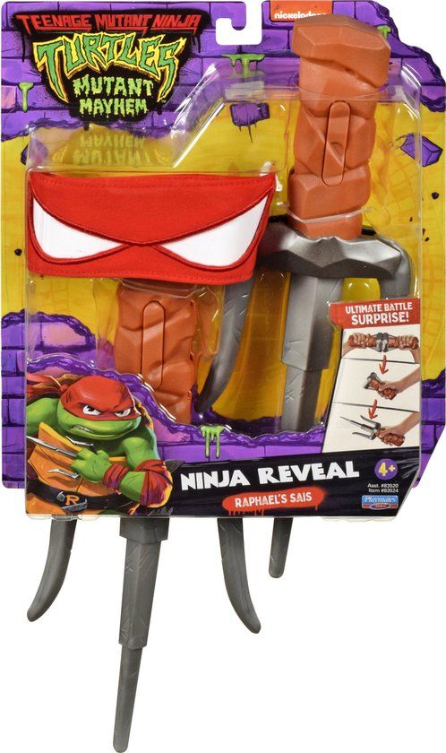 Teenage Mutant Ninja Turtles - Raphael Transforming Sai - Actiefiguur