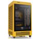 Thermaltake Boîtier PC Mini Tour - Jaune - Mini-ITX - Verre Trempé - USB 3.2