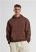 Urban Classics Fluffy Hoodie/trui - Heren - 3XL - Bruin