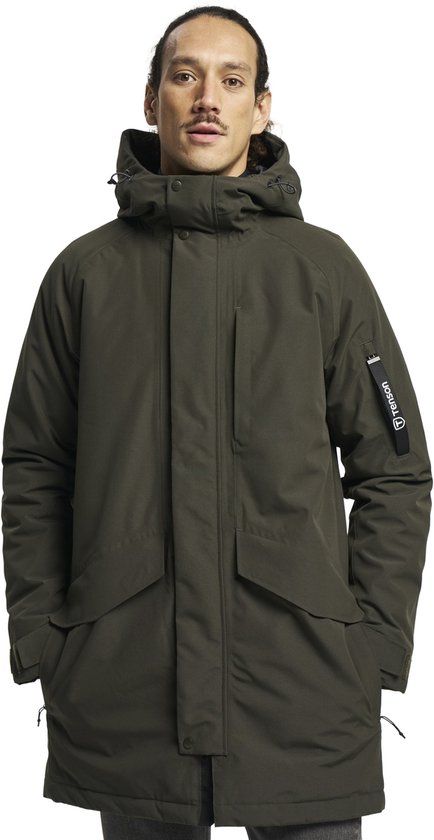 Tenson Parka Lange Mouw Groen Heren XL